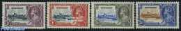 Montserrat 1935 Silver Jubilee 4v, Unused (hinged), History - Kings & Queens (Royalty) - Familias Reales