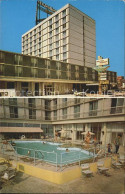 11700542 Akron Ohio Aktron Tower Motor Inn Hotel Swimming Pool  - Autres & Non Classés