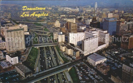 11700538 Los_Angeles_California Aerial View Of Downtown And Harbor Freeway - Altri & Non Classificati