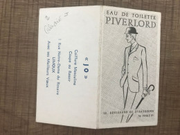 Eau De Toilette PIVERLORD 1969 LIMOUX "JO" Coiffure Masculine - Small : 1961-70