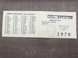 Votre OPTICIEN LIMOUX 1970 - Tamaño Pequeño : 1961-70