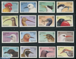 Tuvalu 1988 Birds 16v, Imperforated, Mint NH - Sonstige & Ohne Zuordnung