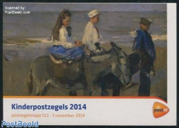 Netherlands 2014 Child Welfare, Presentation Pack 511, Mint NH, Various - Toys & Children's Games - Art - Modern Art (.. - Nuovi