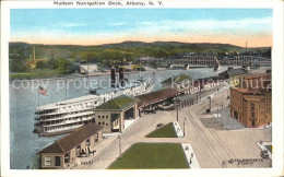 11700527 Albany_New_York Hudson Navigation Dock Steamer - Otros & Sin Clasificación