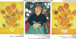 Japan Prepaid SF Card 5000 -  Metro Museum Art Van Gogh - Japón