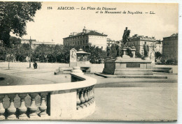 2A- CORSE -   AJACCIO - Place Du Diamant Et Le Monument De Napoleon - Ajaccio