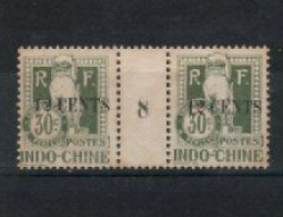 Indochine _ 30c Millésimes  Taxe Surchargé 1908 N °24 - Postage Due