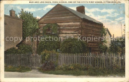 11700479 Pittsburgh Mud And Log Cabin One Of The City's First Homes Pittsburgh - Otros & Sin Clasificación