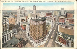 11700468 Detroit_Michigan Metropolitan Michigan Avenue Wood Ward Avenue - Andere & Zonder Classificatie