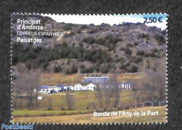 Andorra, Spanish Post 2021 Borda De L'Any De La Part 1v, Mint NH - Neufs