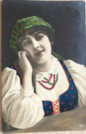 C. P. A. Color : POLOGNE : Belle Jeune Fille En Costume , N° 170-/4, Nakl. B-ci Rzepkowicz WARSZAWA, In 1910 - Polen