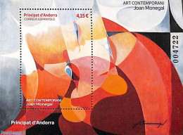 Andorra, Spanish Post 2021 Joan Monegal S/s, Mint NH, Art - Modern Art (1850-present) - Nuevos