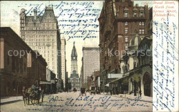 11700441 Philadelphia Pennsylvania Broad Street Pferdekutsche Philadelphia Penns - Altri & Non Classificati