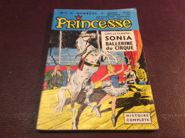 Petit Format Mensuel N° 2 . PRINCESSE / SONIA Ballerine Du CIRQUE / Années 50/ 60 - Autres & Non Classés