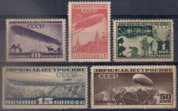 Russia 1931, Michel Nr 397A-401A, MH OG - Ungebraucht