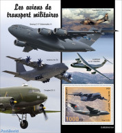 Djibouti 2022 Military Transport Aircraft, Mint NH, Transport - Aircraft & Aviation - Airplanes