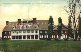 11700411 Germantown Pennsylvania Manheim Grounds And Gentlemen's Club House Germ - Autres & Non Classés