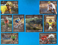 France 2013 : Cyclisme, 100e édition Du Tour De France N° 4755 à 4762 Oblitéré - 2010-.. Matasellados