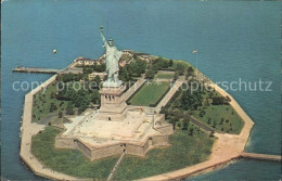 11699096 Statue_of_Liberty Fliegeraufnahme Liberty Island New York Harbor  - Other & Unclassified