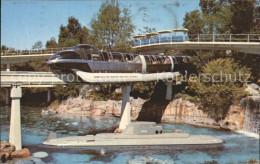 11698951 Disneyland_California Submarine Monorail Trains Peoplemover U-Boot Eise - Autres & Non Classés