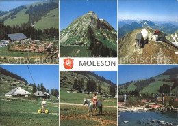 11698771 Moleson-sur-Gruyeres Le Renardiere Plan Francey Observatoire Animation  - Sonstige & Ohne Zuordnung
