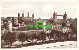 R622168 Tower Of London. 20854. Photo Brown. Valentines - Altri & Non Classificati