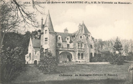 Carantec * Le Château De Rohou , à M. Le Vicomte De Kergrist - Carantec