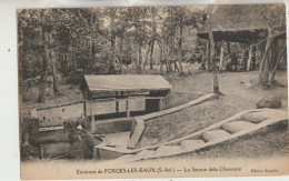 Environs De Forges Les Eaux  76 Carte Non Circulée La Source De La Chevrette_Le Lavoir - Forges Les Eaux