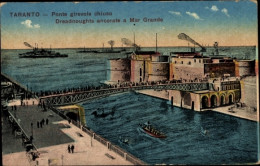 CPA Taranto Puglia, Ponte Girevole Chiuso - Sonstige & Ohne Zuordnung