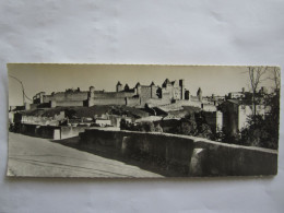 CARCASSONNE VUE D ENSEMBLE   CARTE DE 21CM X 9 CM - Carcassonne