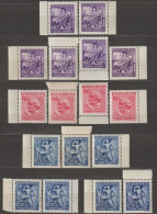 05/ Pof. 108-110, Basic Colors, Border Stamps - Nuevos