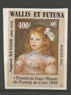 WALLIS-ET-FUTUNA N° 412 Non Dentelé Adhésif NEUF** LUXE SANS CHARNIERE NI TRACE / Hingeless  / MNH - Sin Dentar, Pruebas De Impresión Y Variedades