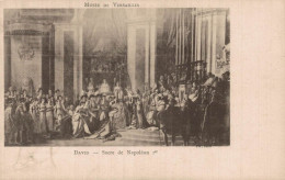 PERSONNAGES HISTORIQUES MUSEE DE VERSAILLES SACRE DE NAPOLEON 1er DAVID - Personnages Historiques
