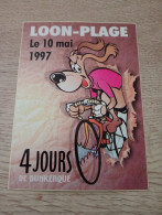 Cyclisme Cycling Ciclismo Ciclista Wielrennen Radfahren LOON-PLAGE LE 10 MAI 1997 4JOURS DE DUNKERQUE Autocollant/klever - Wielrennen