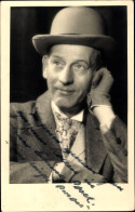 CPA Schauspieler Hans Rose, Portrait, Autogramm - Actors