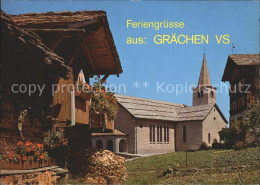 11698481 Graechen VS Kirche Dorfpartie Graechen - Otros & Sin Clasificación