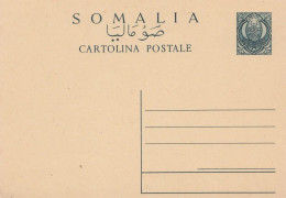 2478  - SOMALIA - Cartolina Postale - Da Cent. 15 Verde ( Stella E Mezzaluna) Del 1° Aprile 1950 - NUOVO - - Somalia