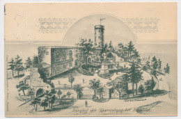 Litho-AK 1907 Sparrenburg-Hof Bielefeld - Bielefeld