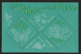 2017 - Bloc Feuillet F 5187 POINCT DE TULLE  NEUF** LUXE MNH - Mint/Hinged