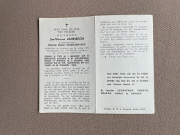 ALENBERGH Jan-Vincent °PERK 1884 +MECHELEN 1963 - VANDENBRANDT - LEBOT - BOHETS - Oudstrijder Oorlog 14-18 - Veldwachter - Obituary Notices