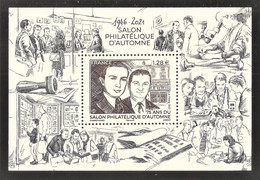 2021 - Bloc Feuillet F... 75 Ans Du Salon Philatélique NEUF** LUXE MNH - Neufs