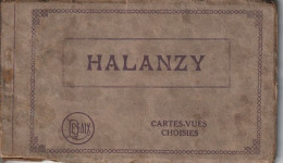 Carnet 12 CPA HALANZY Gare - Chemin MUSSON - Rue Cimenterie - Grande Rue -Rue Station - Hauts Fourneaux ....... - Autres & Non Classés