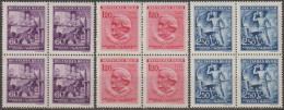 09/ Pof. 108-110, 4-blocks - Ungebraucht