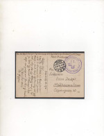 ALLEMAGNE, 1915, VEREINSLAZARETT VIII, TRIER - Correos De Prisioneros De Guerra