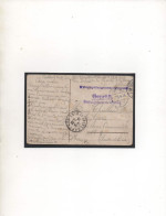 ALLEMAGNE, 1915, FESTUNGS-LAZARETT , COBLENZ,  PRISONNIER DE GUERRE FRANCAIS,POUR FRANCE,CENSURE - Correos De Prisioneros De Guerra