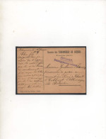 ALLEMAGNE, 1915, FESTUNGS-LAZARETT , COBLENZ, A PRISONNIER DE GUERRE FRANCAIS,CENSURE - Prisoners Of War Mail