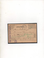 ALLEMAGNE, 1915, VEREINIGUNG WESTERLANDER BADEGASTE, HANNOVER,  FELD-LAZARETT N°5 - Gevangenenpost