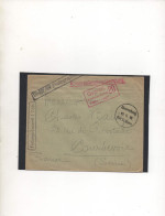 ALLEMAGNE, 1916, FESTUNGS-LAZARETT  I, COLN, POUR FRANCE, CENSURE - Courriers De Prisonniers