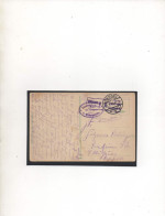 ALLEMAGNE, 1916, VEREINSLAZARETT, WILHELMSHOHE, CENSURE MULHAUSEN - Courriers De Prisonniers