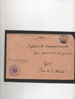 ALLEMAGNE,1914, RESERVE-LAZARETT  ,AURICH, - Prisoners Of War Mail